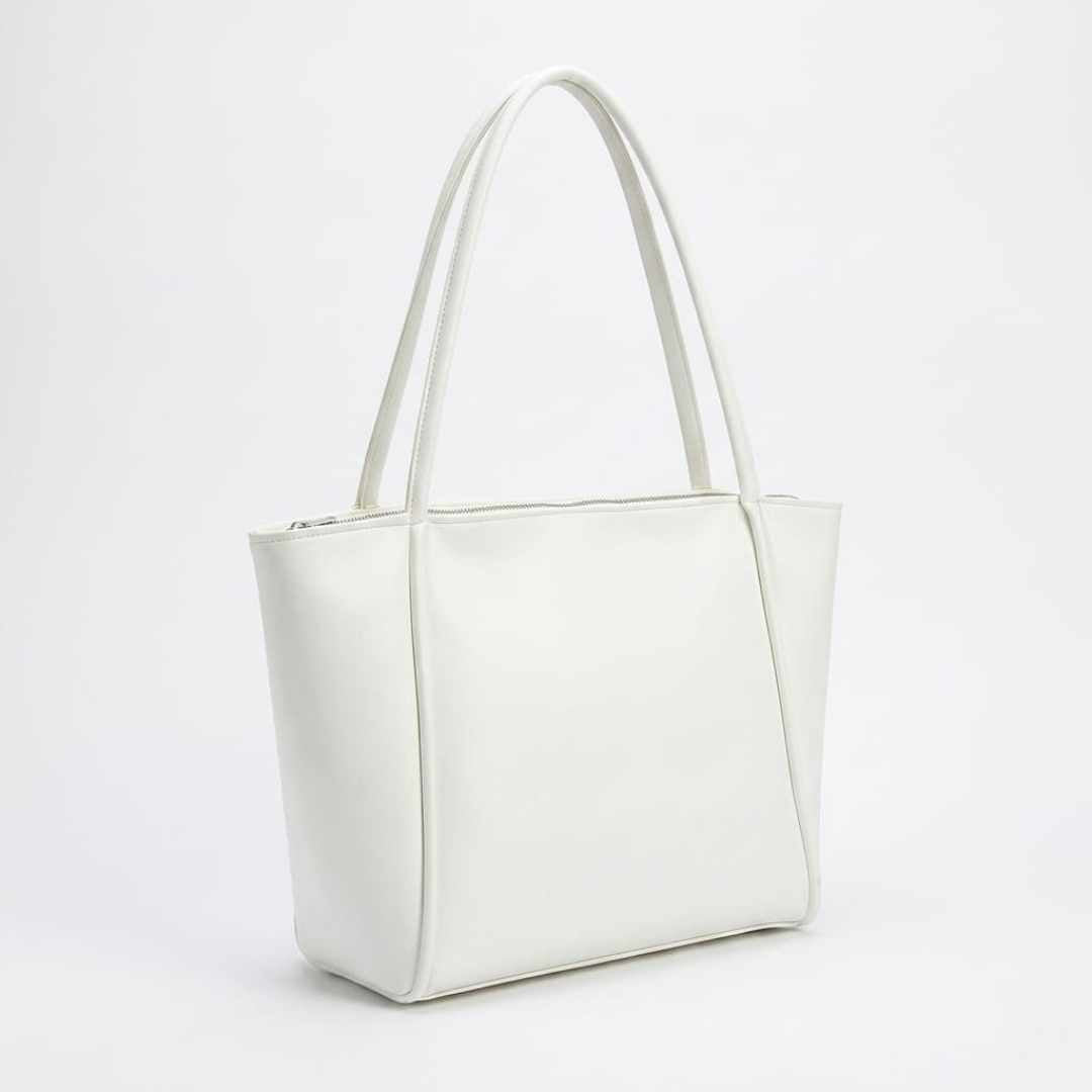 Enshee Noir Tote - White