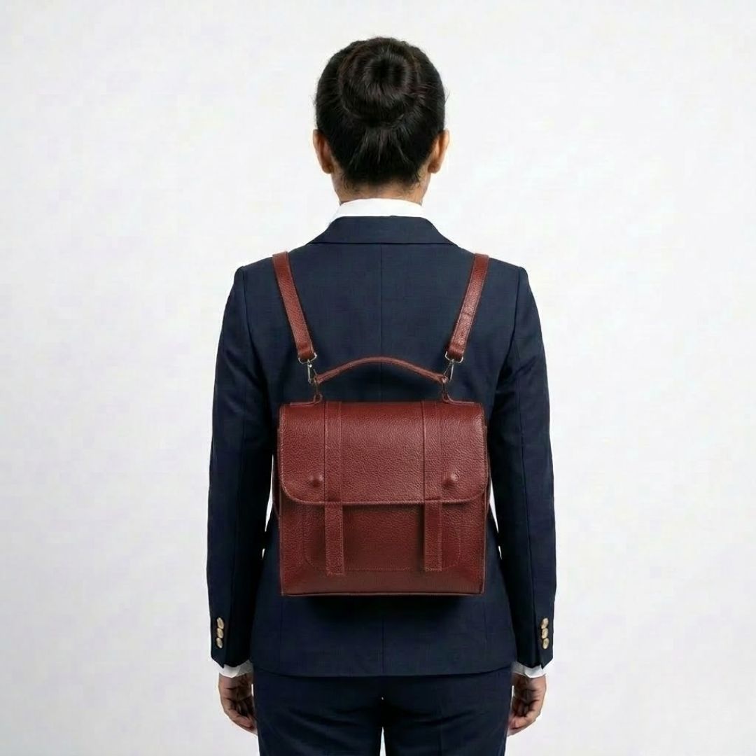 Enshee Winnie 2 in 1 Backpack - Maroon