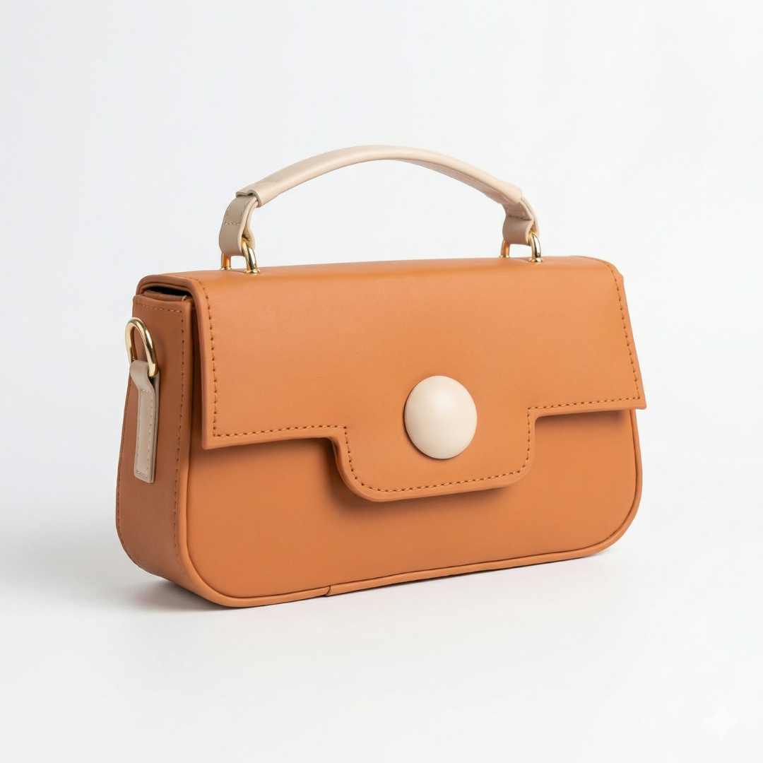 Auvex Mini Satchel — Mustard Brown