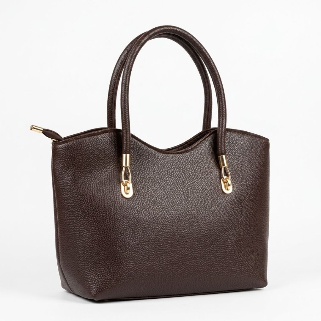 Enshee Jasmine Bag - Dark Brown