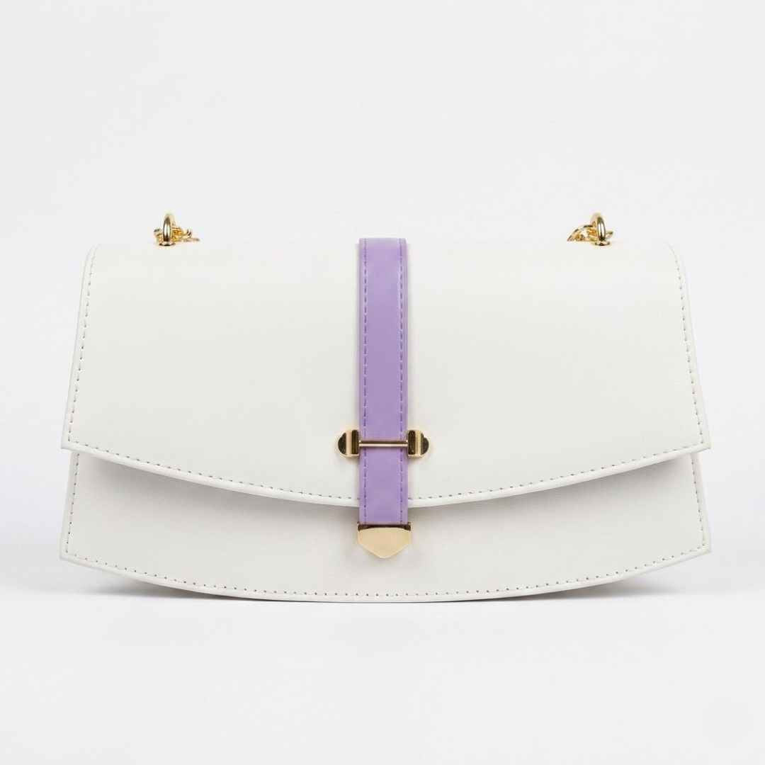 Enshee Luna Crossbody - White