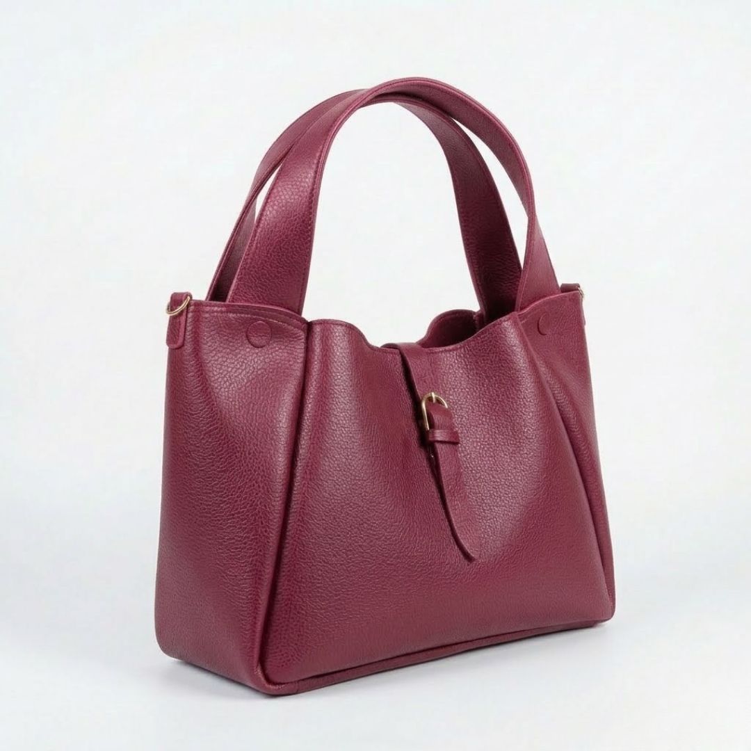 Enshee Brielle HandBag - Maroon