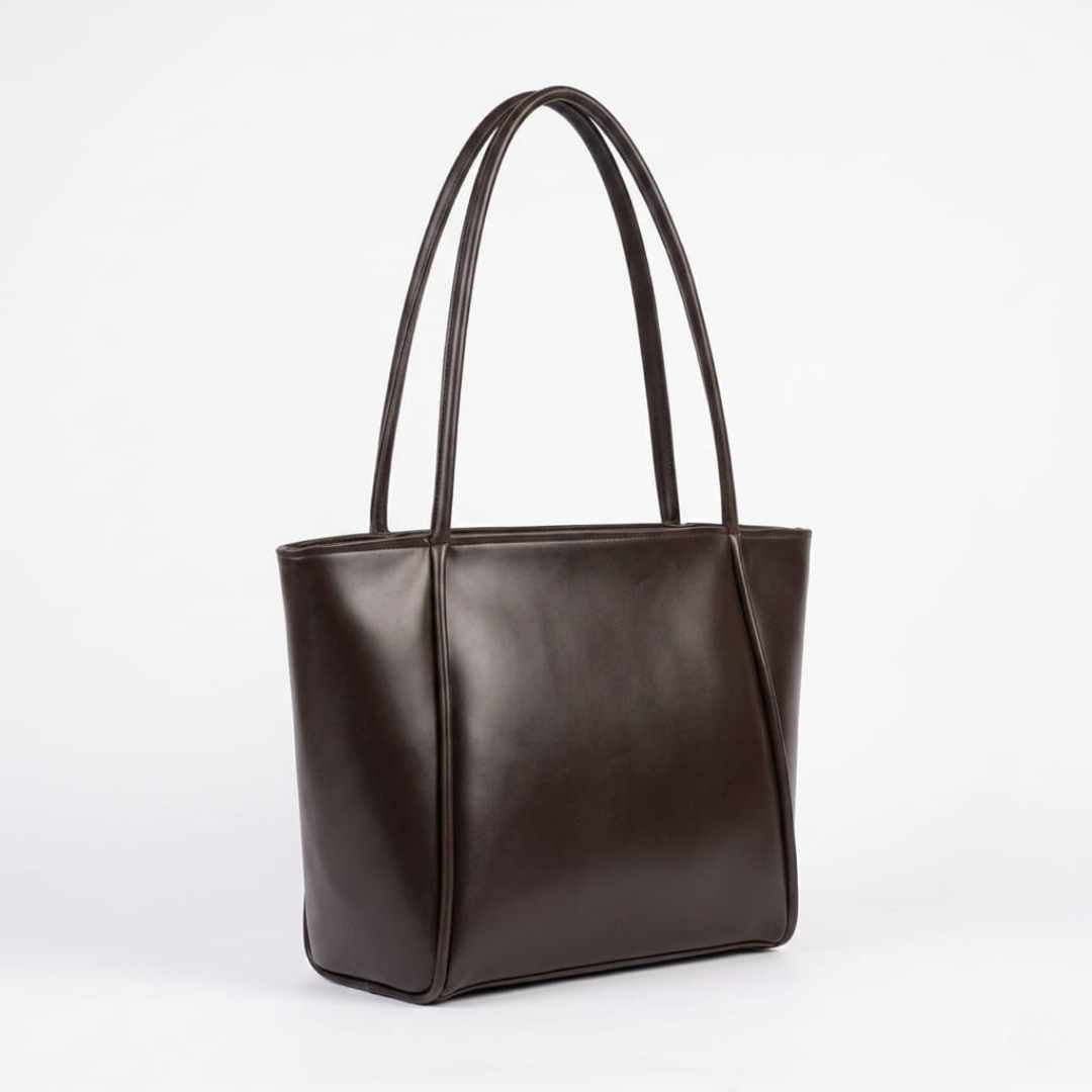Enshee Noir Tote - Chocolate Brown