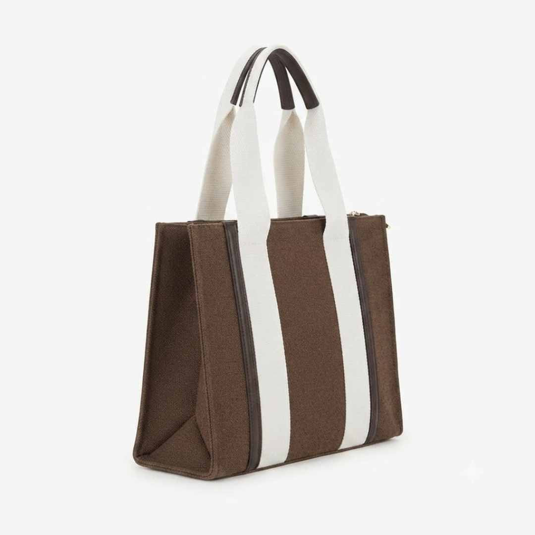 Enshee Tessa Tote - Dark Brown