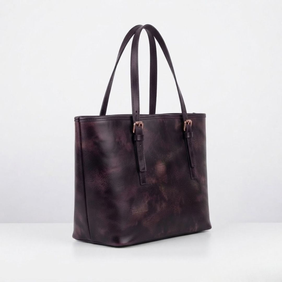 Enshee Kaia Tote - Maroon