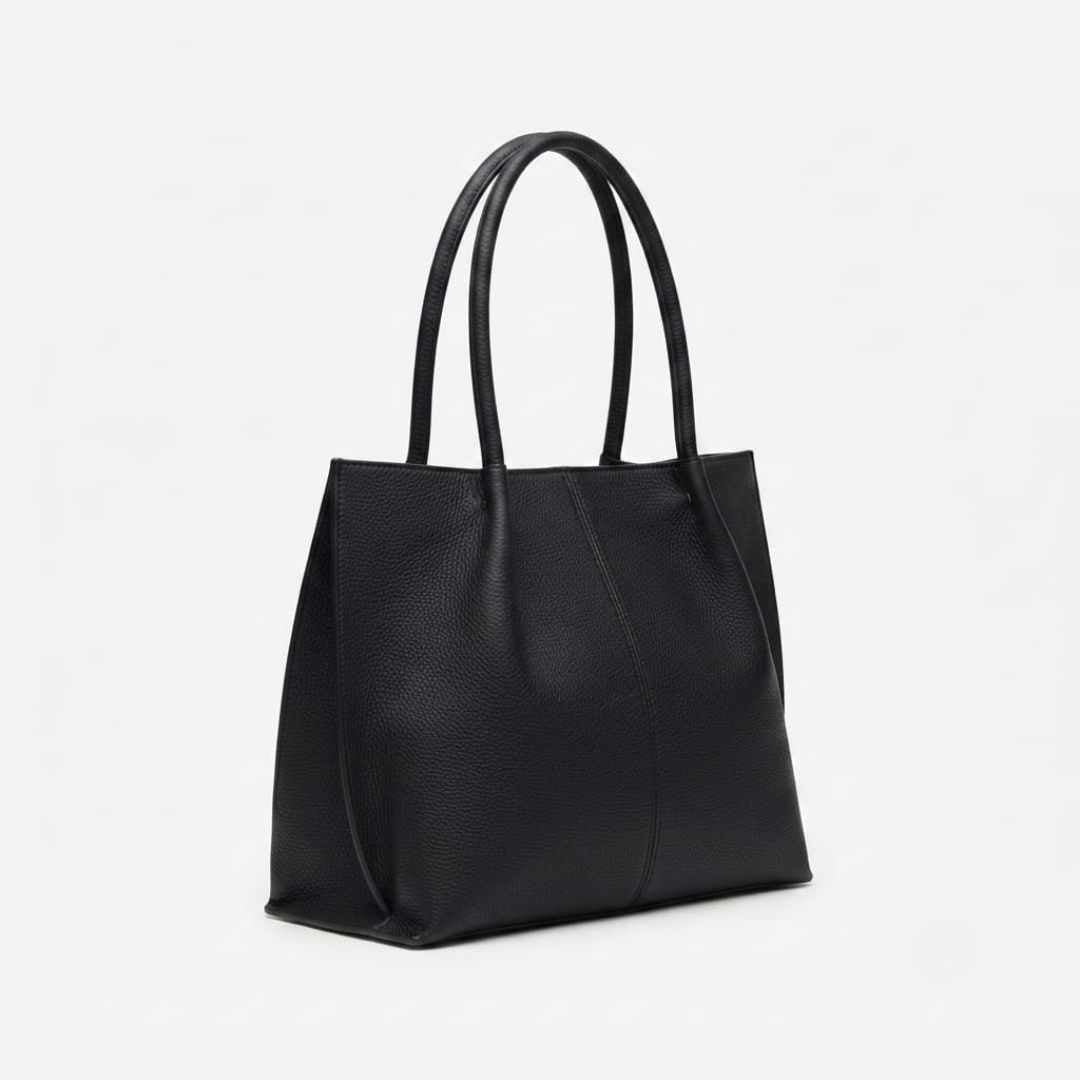 Enshee Lime Tote - Black