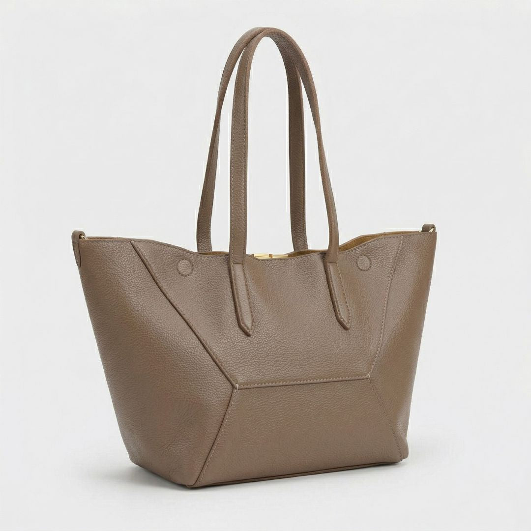 Enshee Cyme Prime Handbag - Fawn