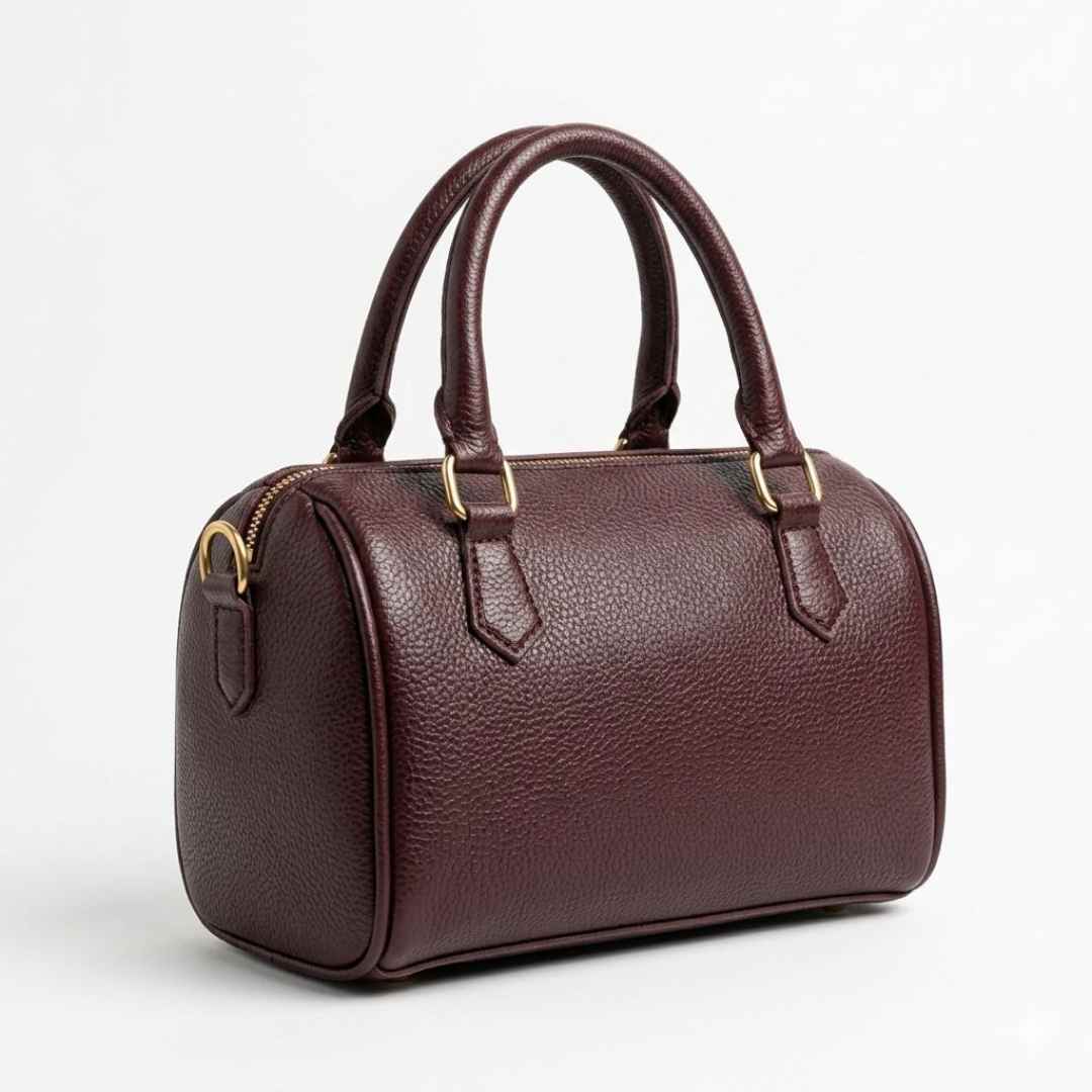 Enshee Dune Mini Duffle - Dark Brown
