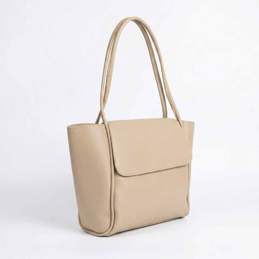 Jadel Large Tote — Fawn