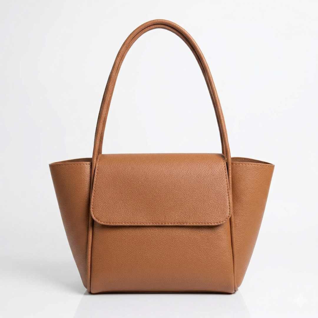 Jadel Large Tote — Mustard Brown