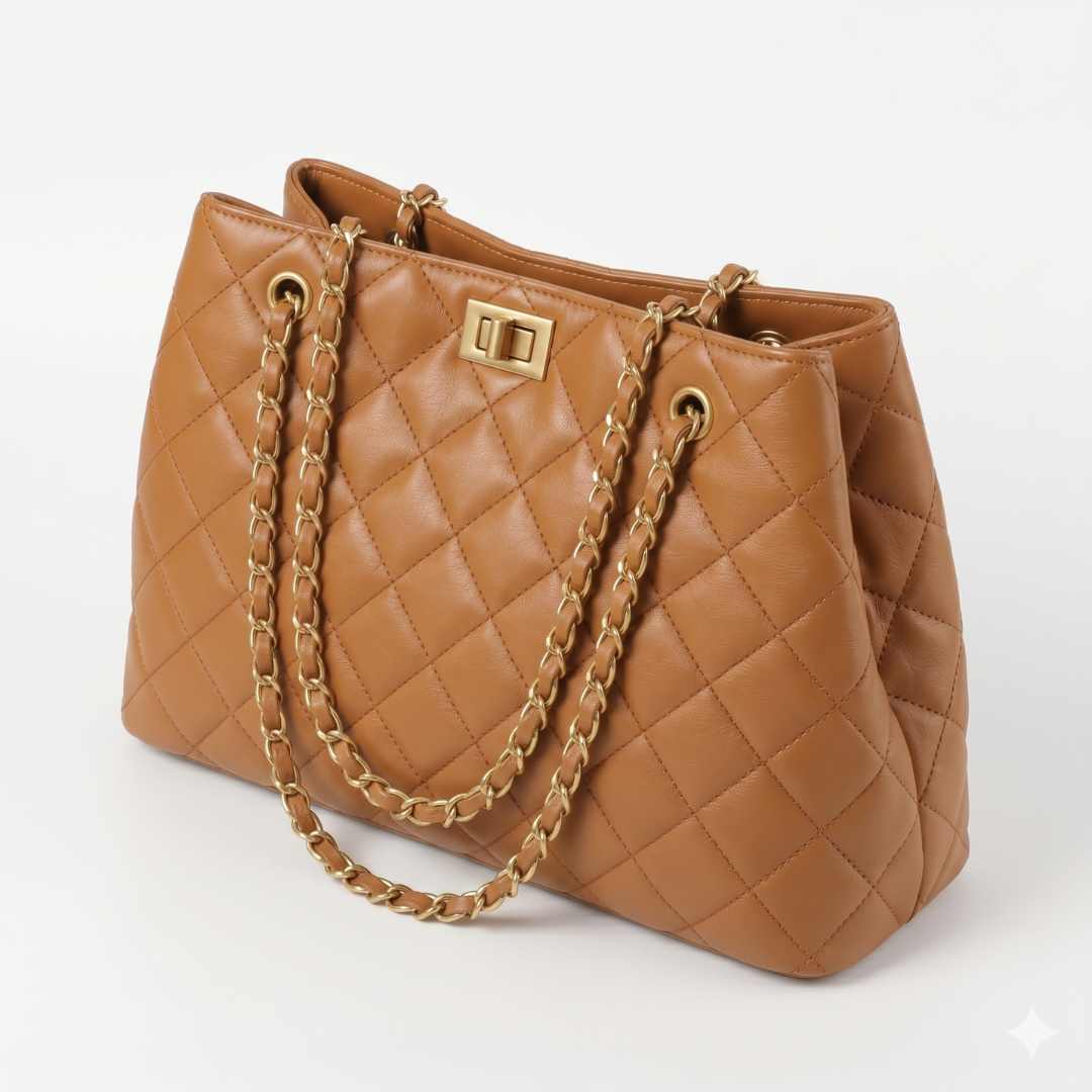 Enshee Puket Premium Handbag - Brown