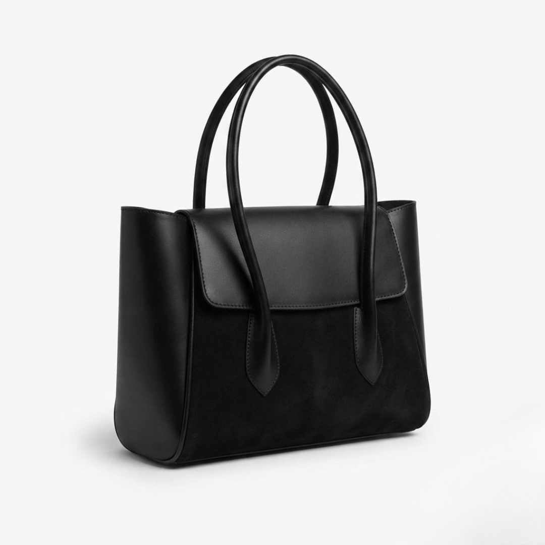 Enshee Plazo Handbag - Black