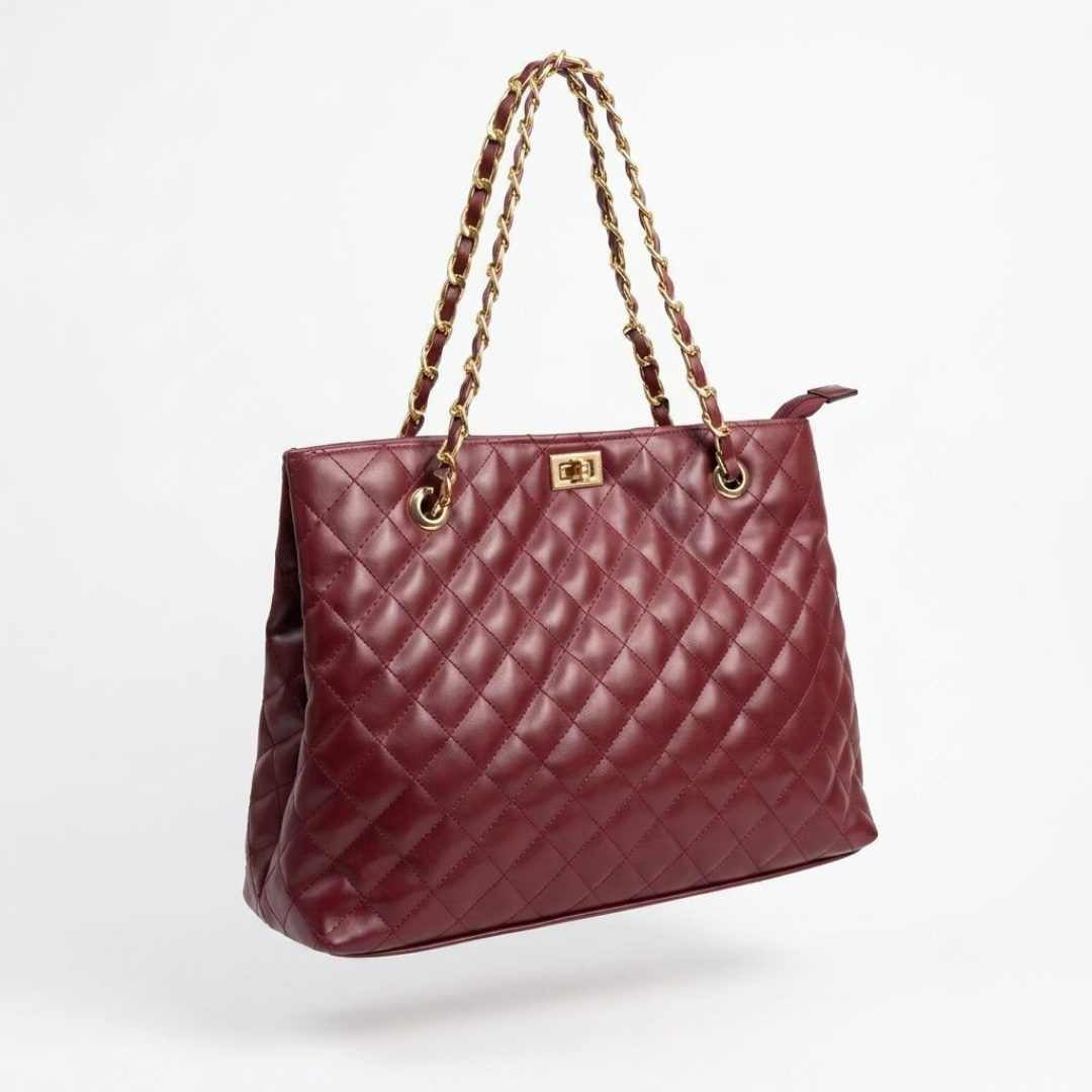Enshee Puket Premium Handbag - Maroon