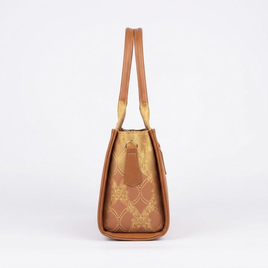 Enshee Misra Handbag - Mustard Brown