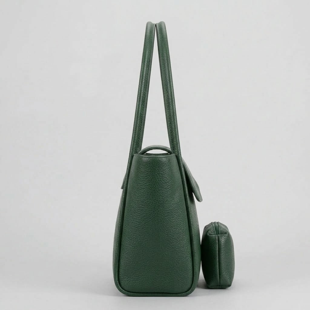 Enshee Jadel Large Tote Bag - Green