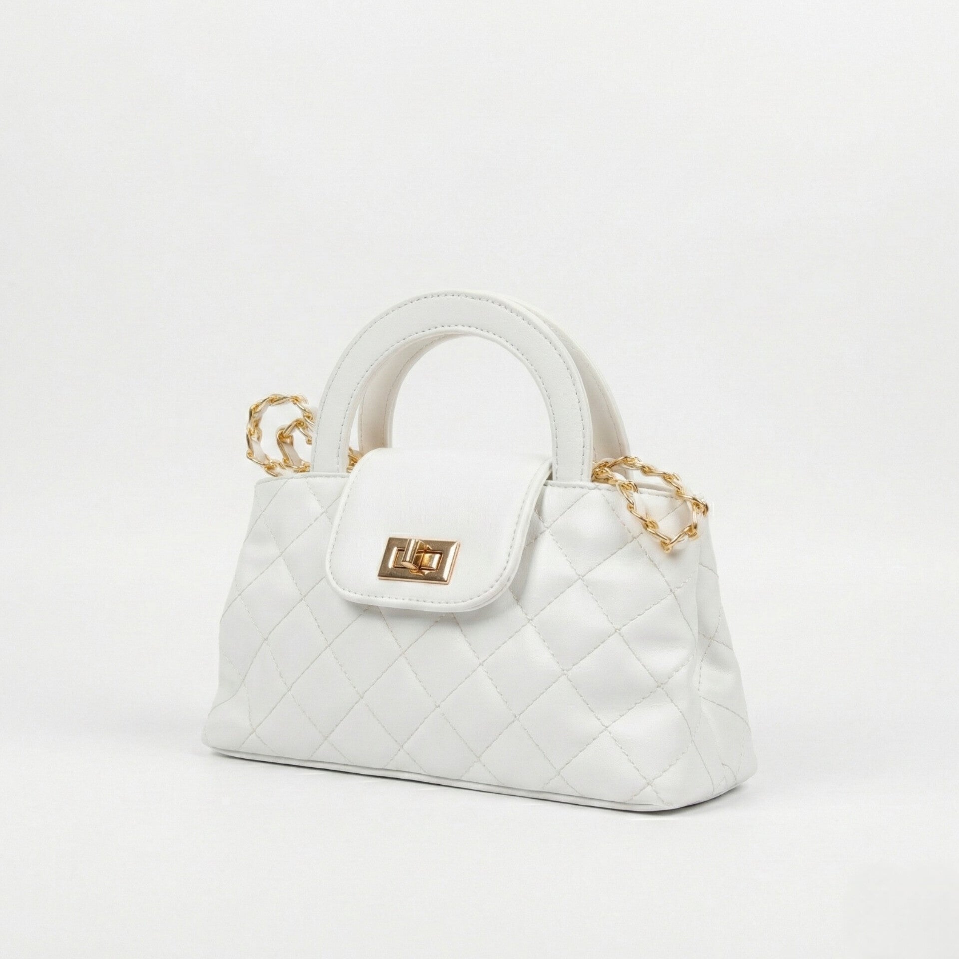 TWIST CROSSBODY WHITE