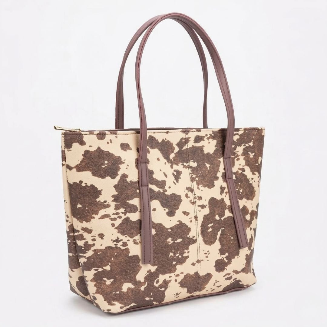 Enshee Catchey Tote - Brown