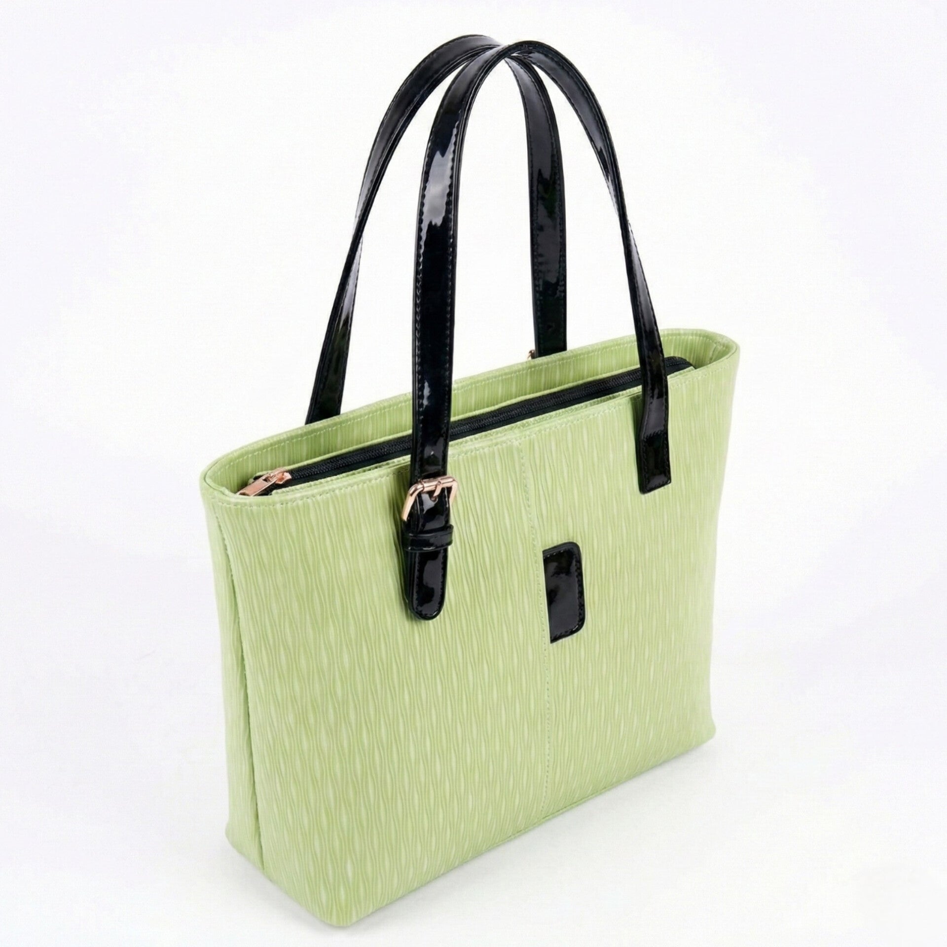 TEXTURE GREEN SHOULDER