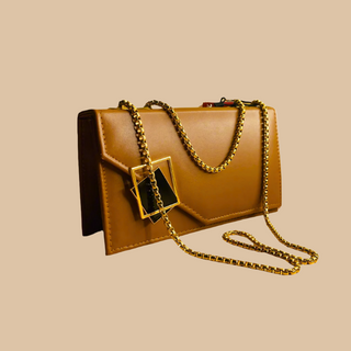 Buckle Crossbody Brown