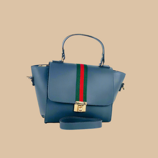 BOXY GREY HANDBAG