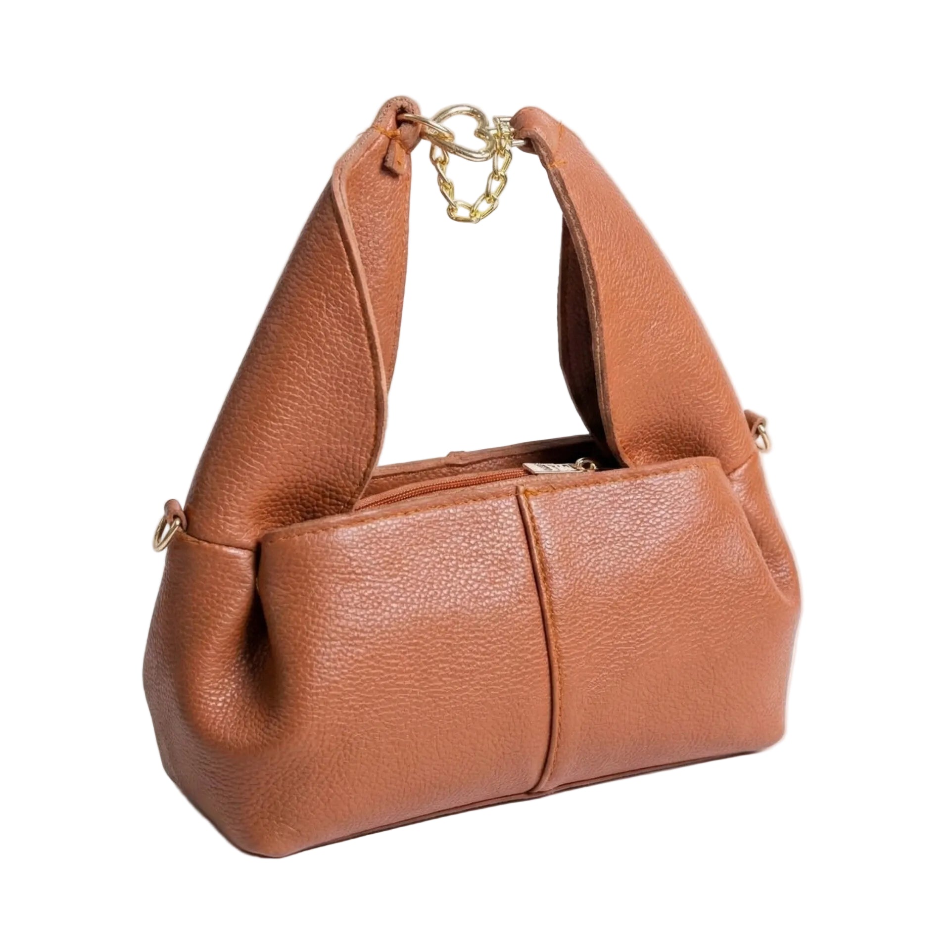 Enshee Numero Handbag - Brown