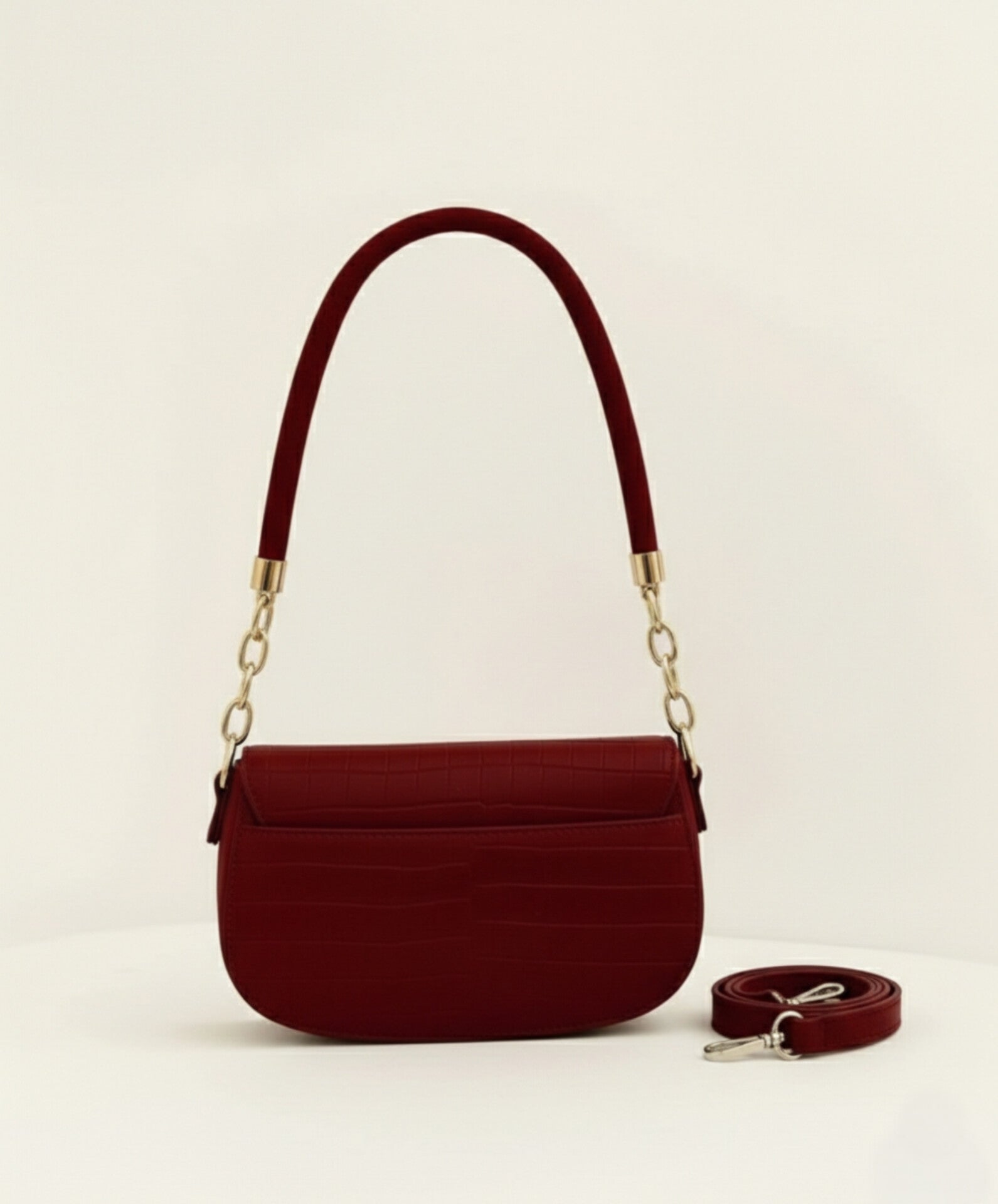 AURRA MAROON SHOULDER