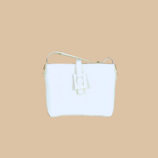 SANDY WHITE HANDBAG