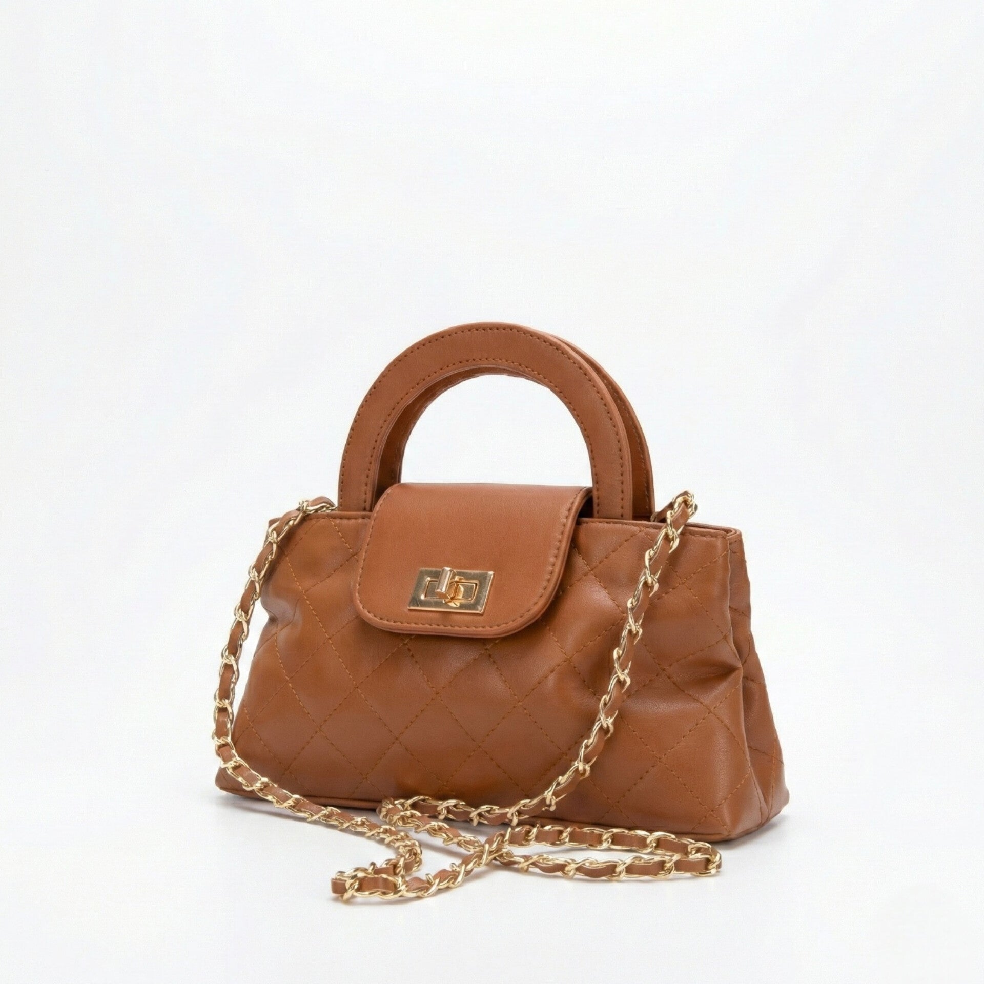 TWIST CROSSBODY BROWN