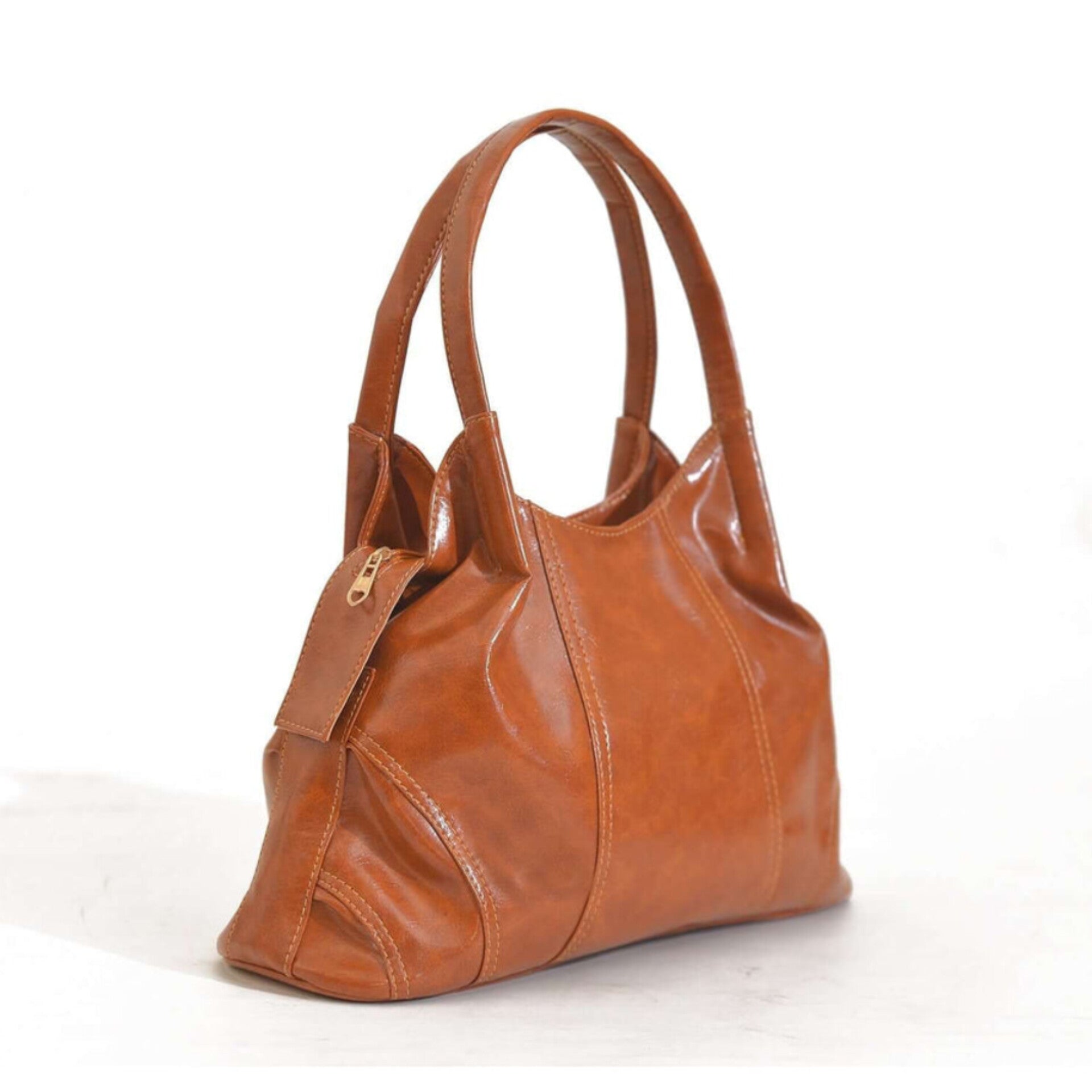 PABLO BROWN SHOULDER BAG