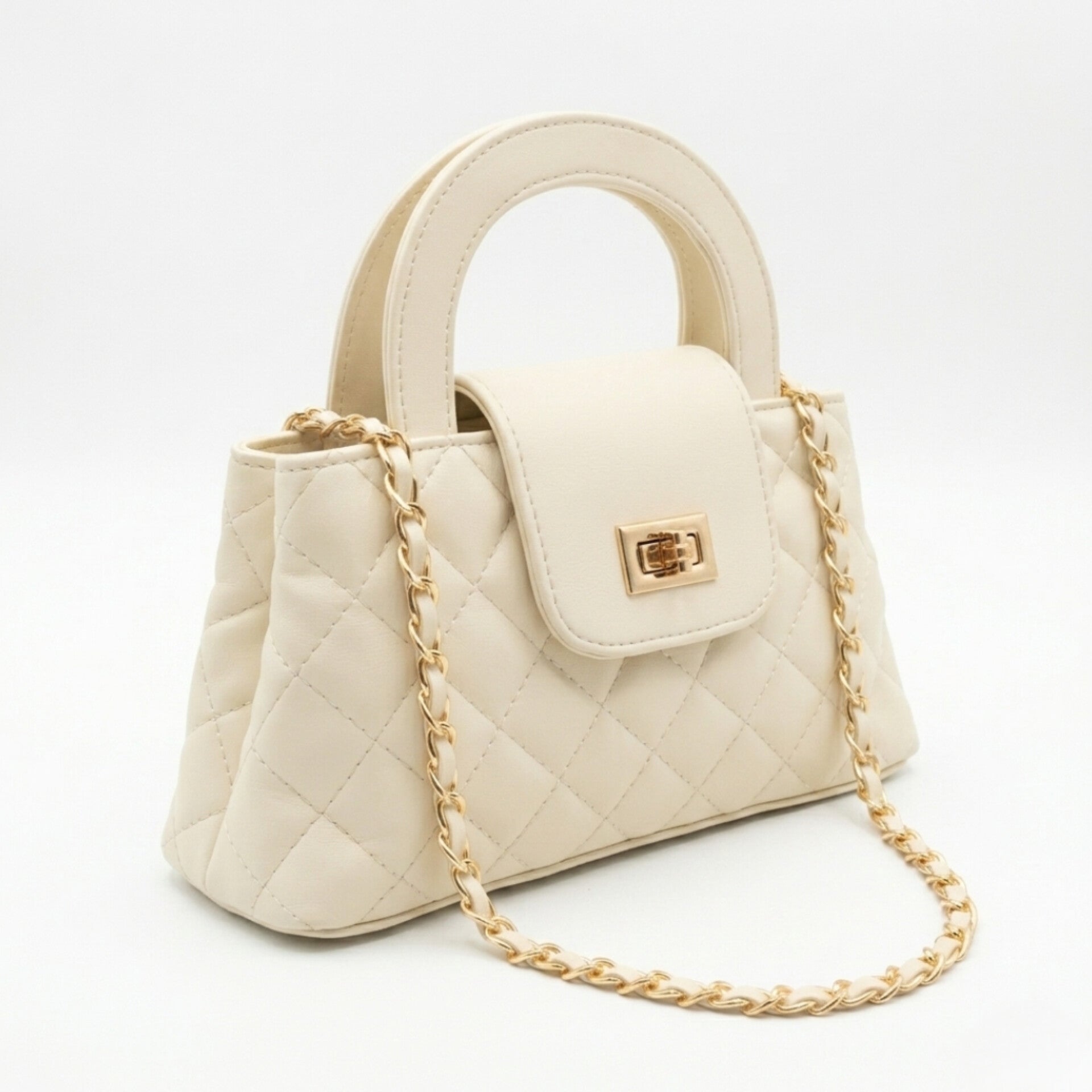 Enshee Twist Crossbody - Cream