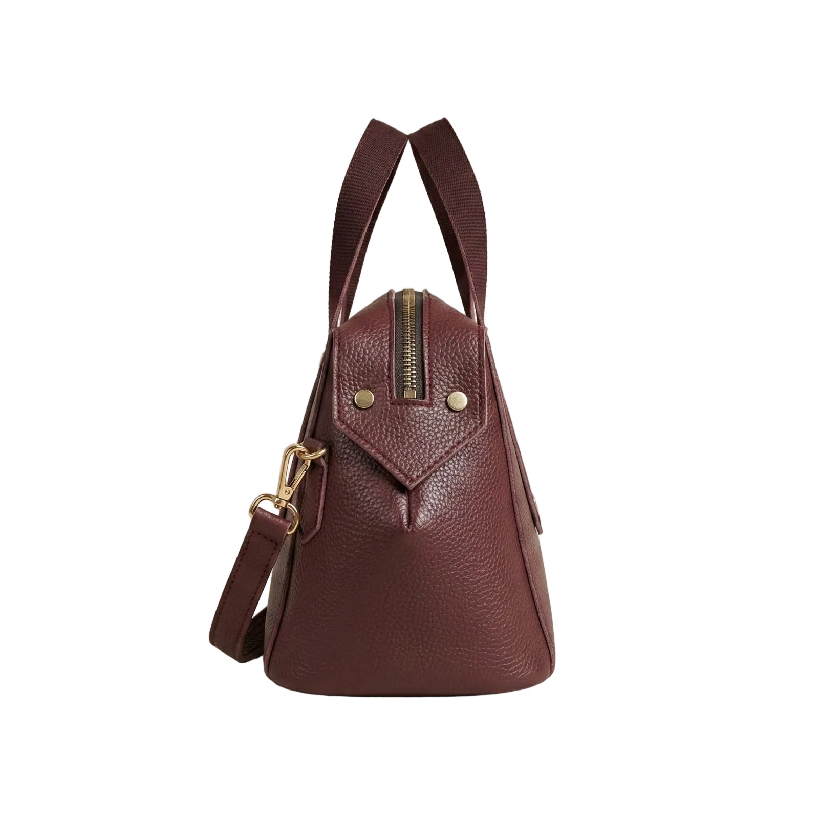 Drum Handbag — Dark Brown