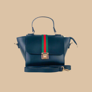BOXY BLACK HANDBAG