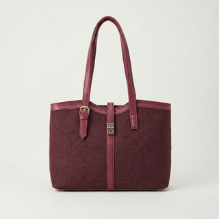 Enshee Jute Luxe Handbag - Multi