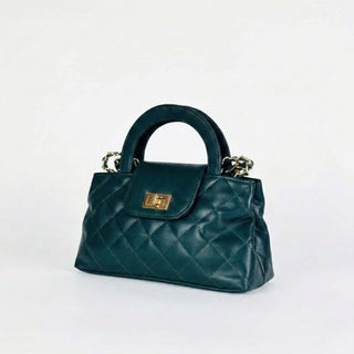 TWIST LOCK CROSSBODY BAG