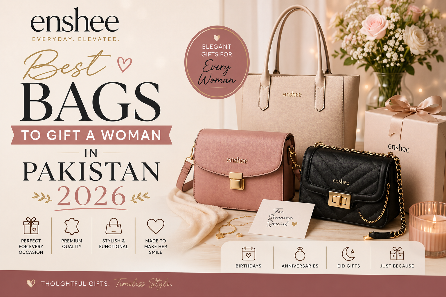 best bags to gift a woman in Pakistan