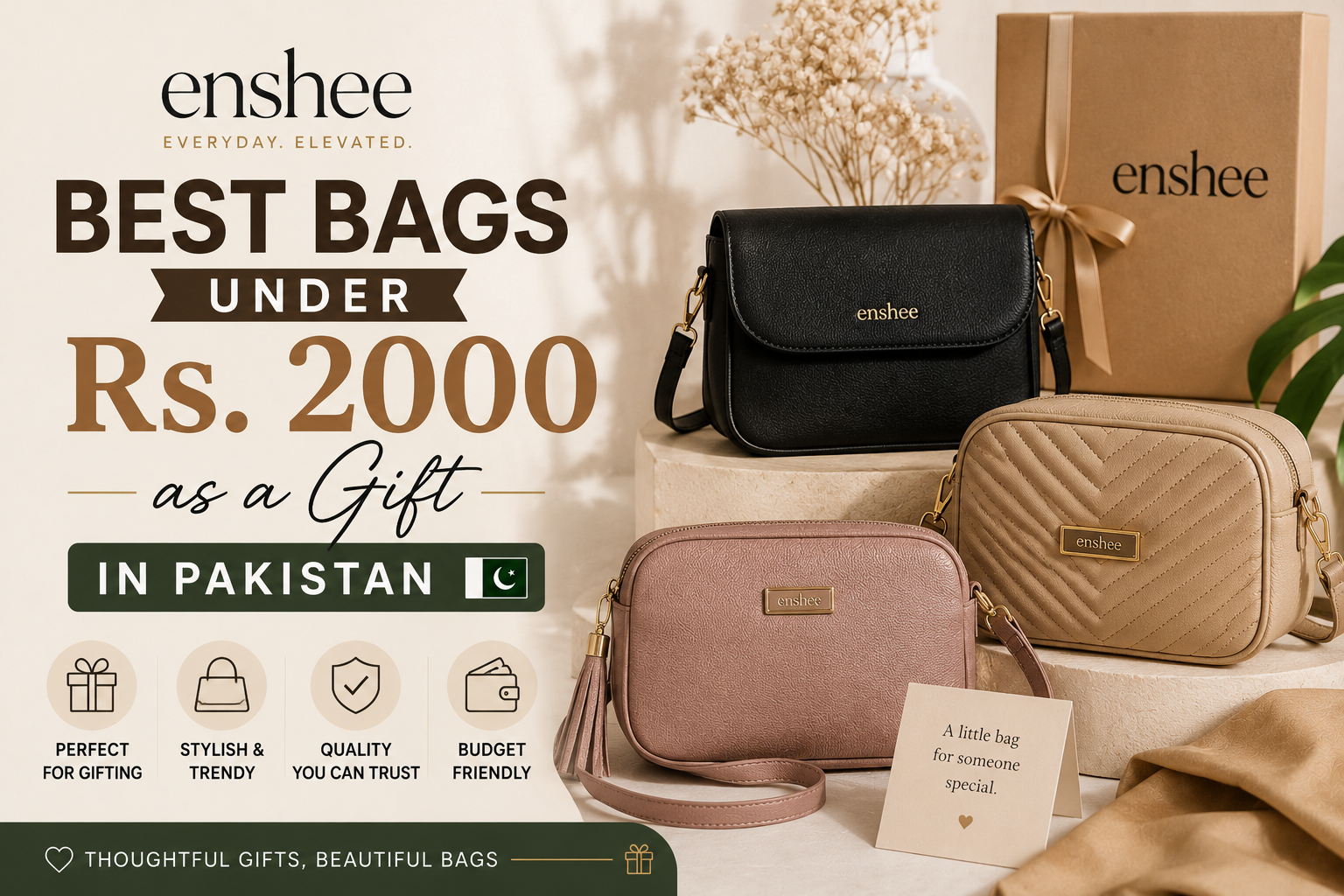 bags under Rs. 2000 as a gift in Pakistan