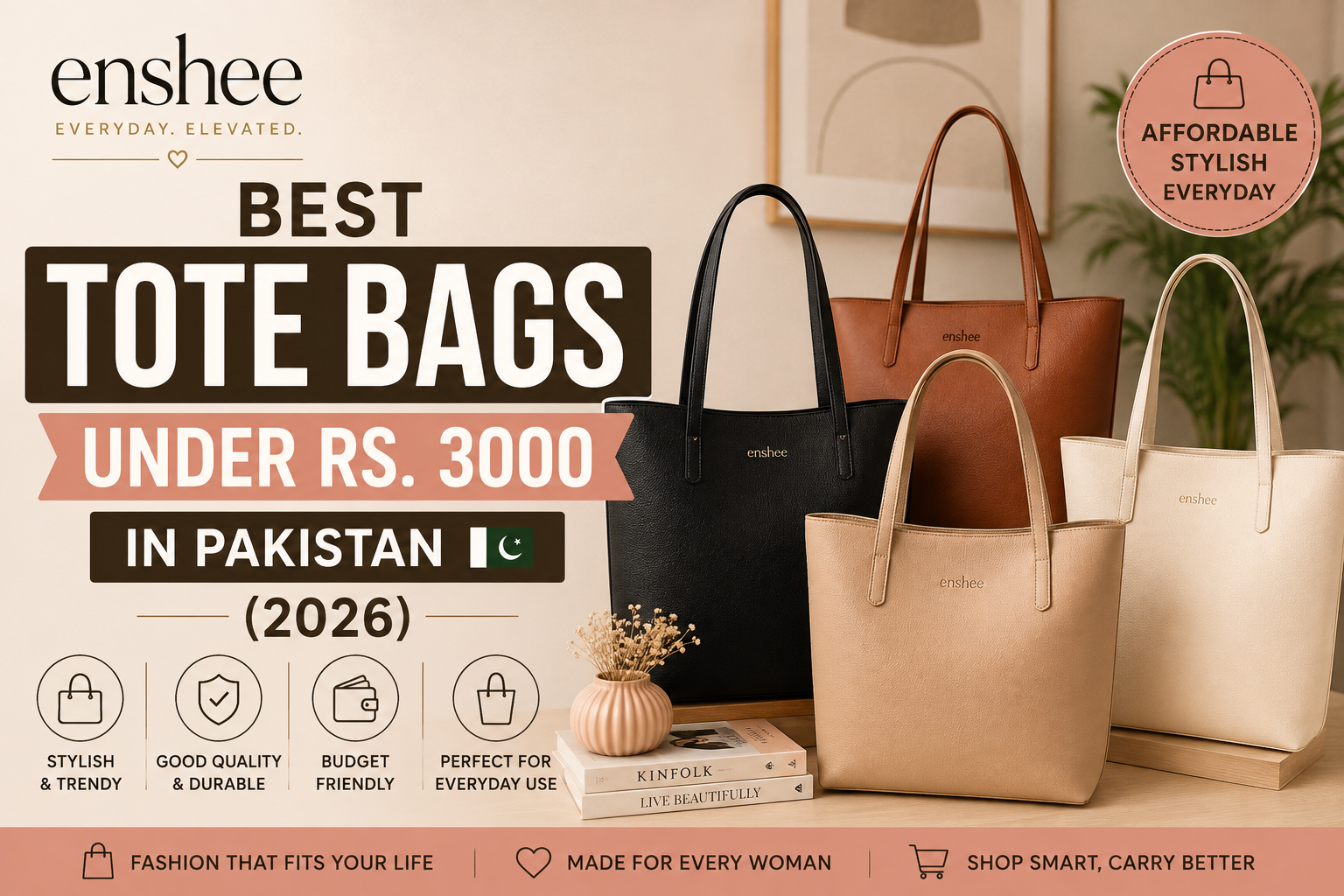 tote bags under Rs. 3000 in Pakistan