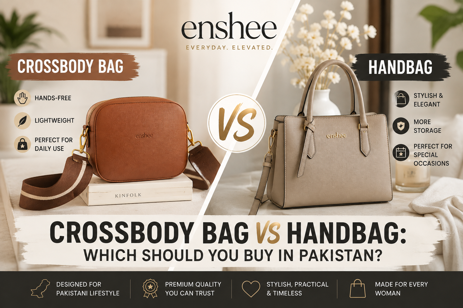 Crossbody Bag vs Handbag
