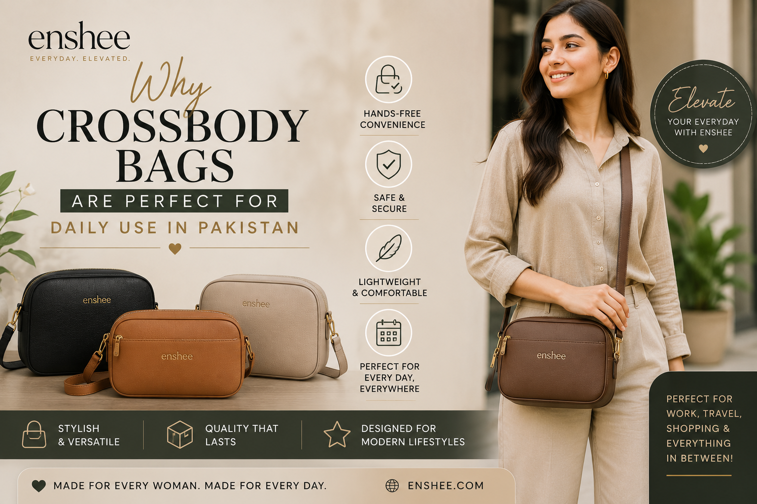 crossbody bags for daily use