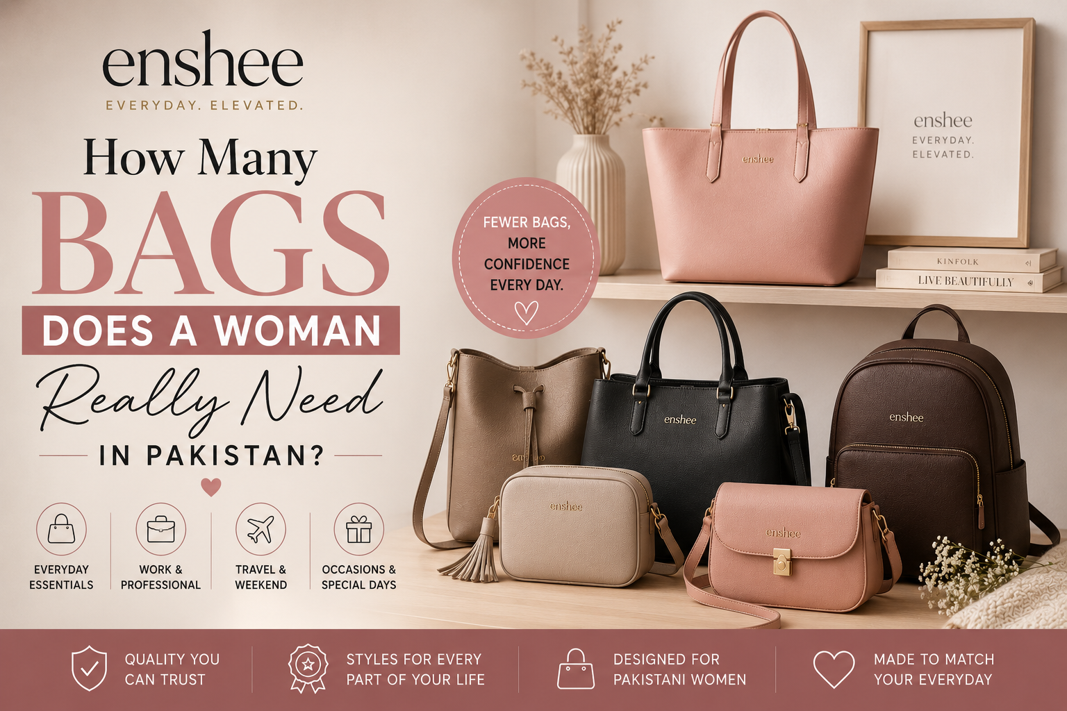 How Many Bags Does a Woman Really Need in Pakistan