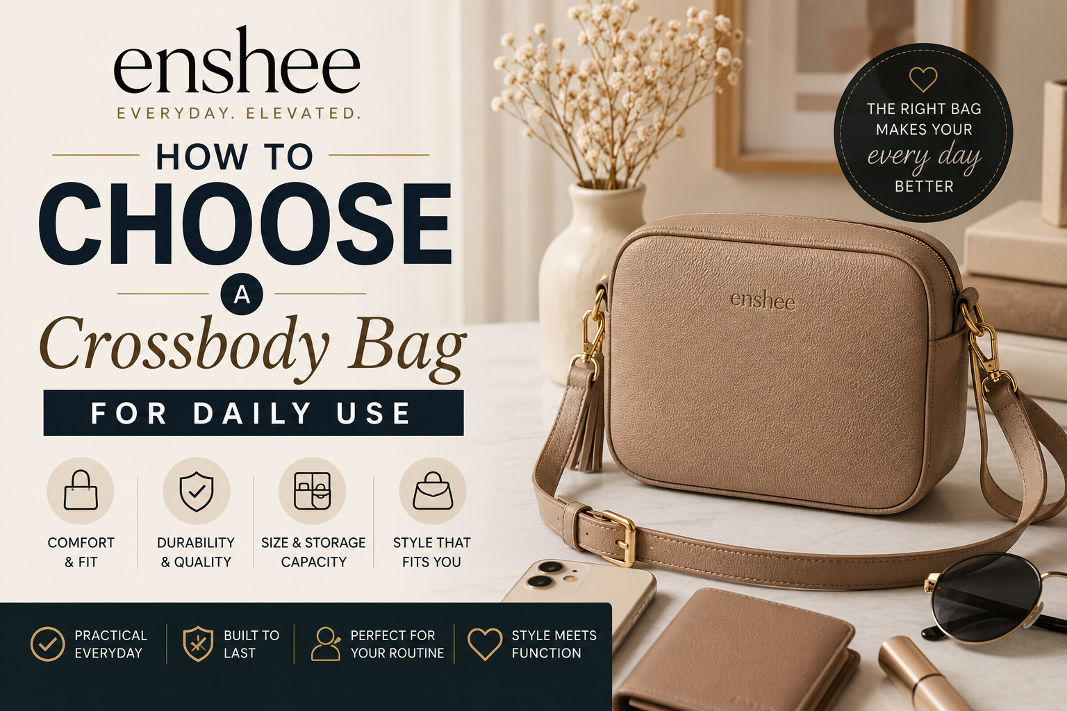 how to choose a crossbody bag