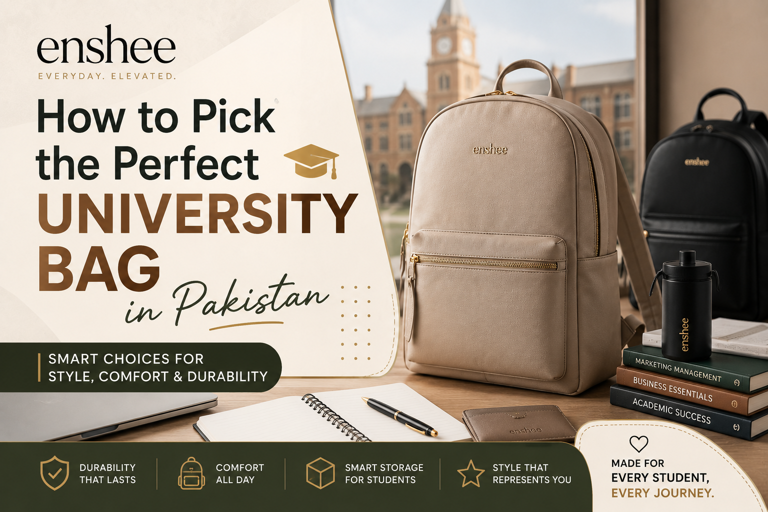 perfect university bag