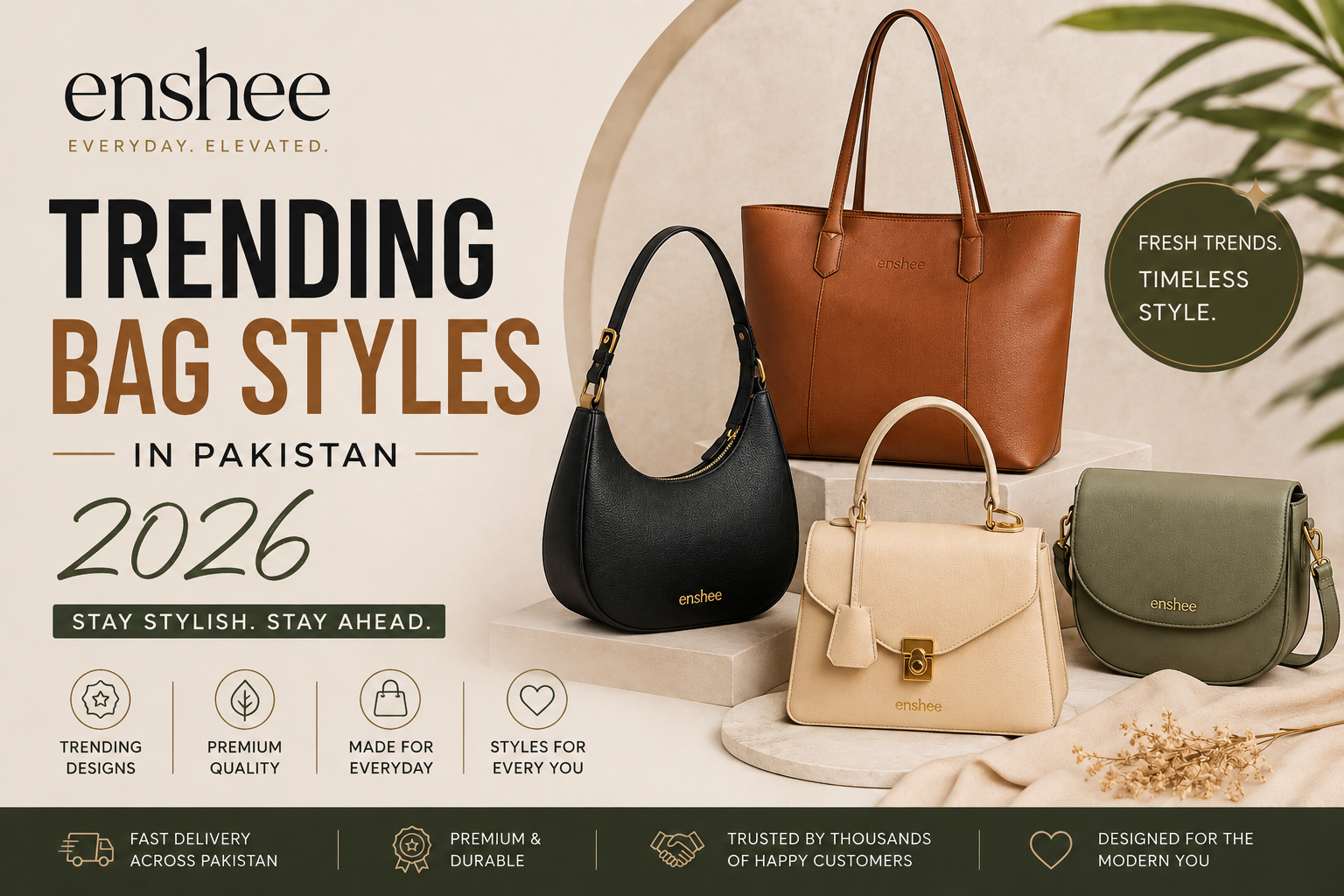 trending bag styles in Pakistan 2026