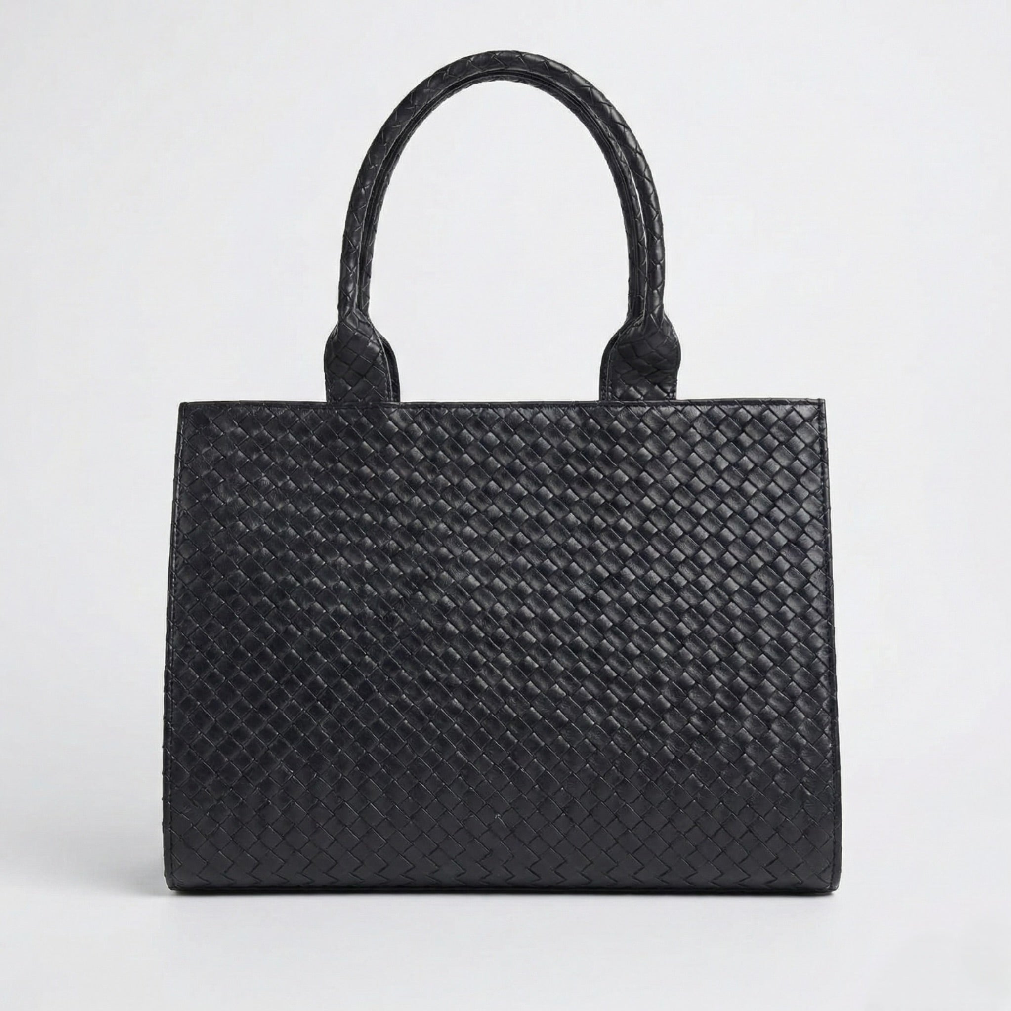 Crocodile Tote Bag black