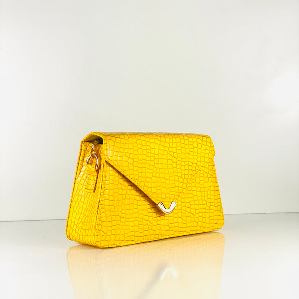 VEE CROSSBODY MUSTARD