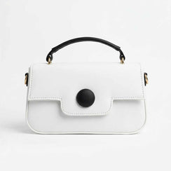 Enshee Auvex Mini Satchel - White
