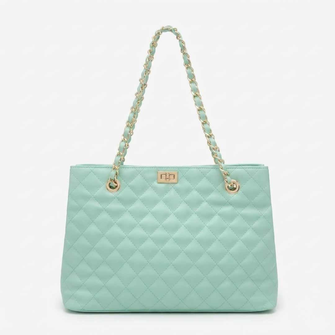Enshee Puket Premium Handbag - Sea Green