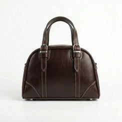 Enshee Patree Handbag - Dark Brown