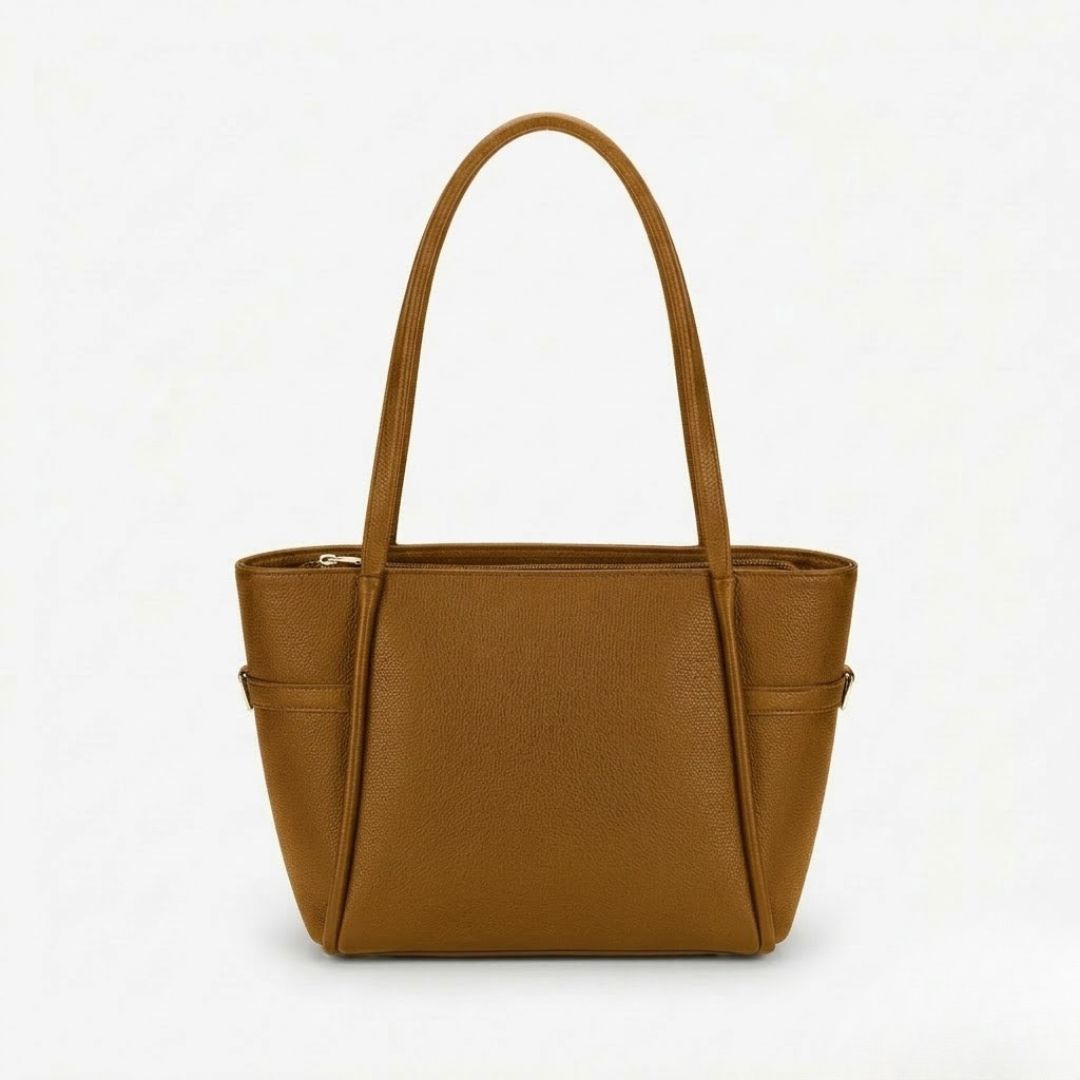 Enshee Juno Tote - Mustard Brown