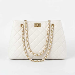 Enshee Puket Premium Handbag - White